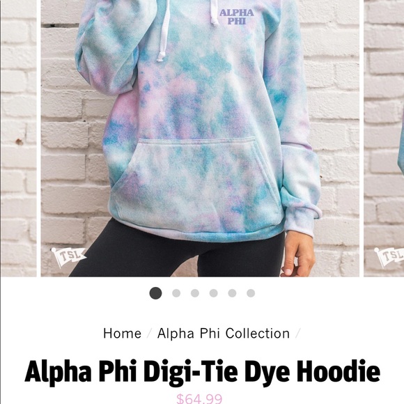 ALPHA PHI HOODIE - Picture 4 of 4